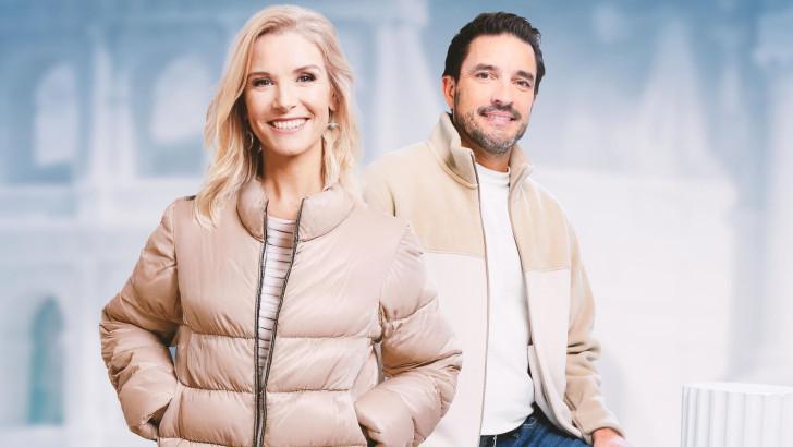 Louise Ekland et Fabien Lévêque.